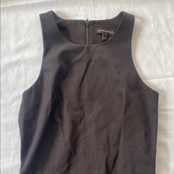 Banana Republic Black Halter Midi Dress - Picture 2 of 6